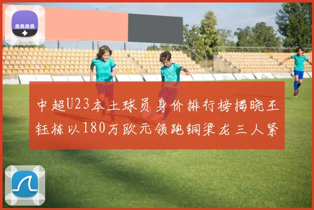 中超U23本土球员身价排行榜揭晓王钰栋以180万欧元领跑铜梁龙三人紧随其后